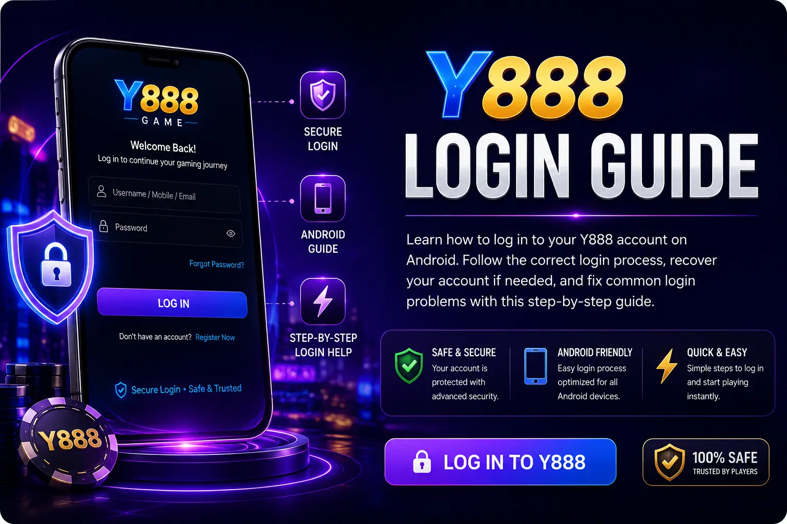 y888 login